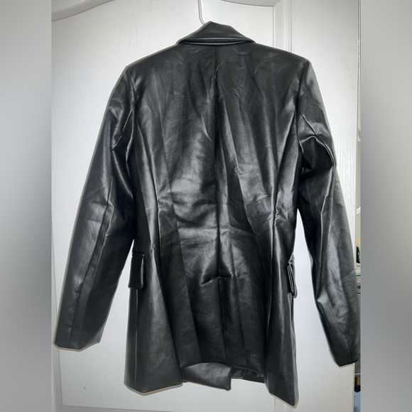 Leather Blazer Jacket - Picture 4 of 4